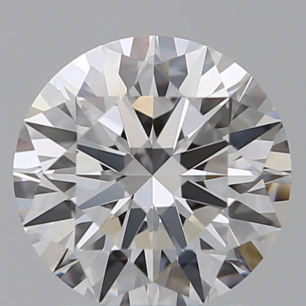 1.58 Carat Round Lab Diamond with  Cut Diamond in 14KT  view 1
