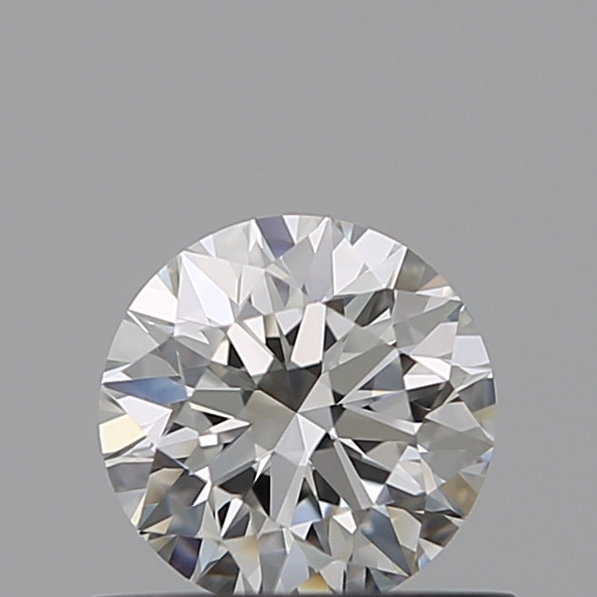 0.5 Carat Round Natural Diamond with  Cut Diamond in 14KT  view 1

