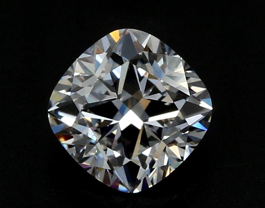 5.1 Carat Cushion Lab Diamond with  Cut Diamond in 14KT  view 1
