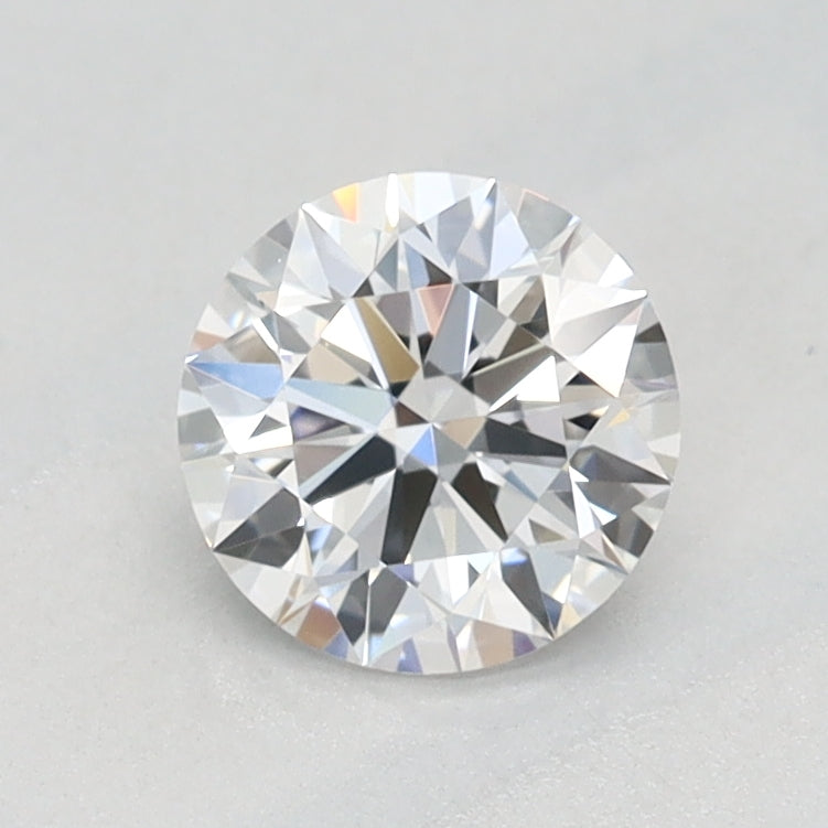 0.61 Carat Round Lab Diamond with  Cut Diamond in 14KT  view 1
