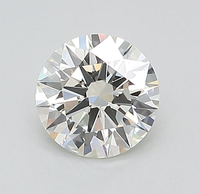 0.65 Carat Round Lab Diamond with  Cut Diamond in 14KT  view 1

