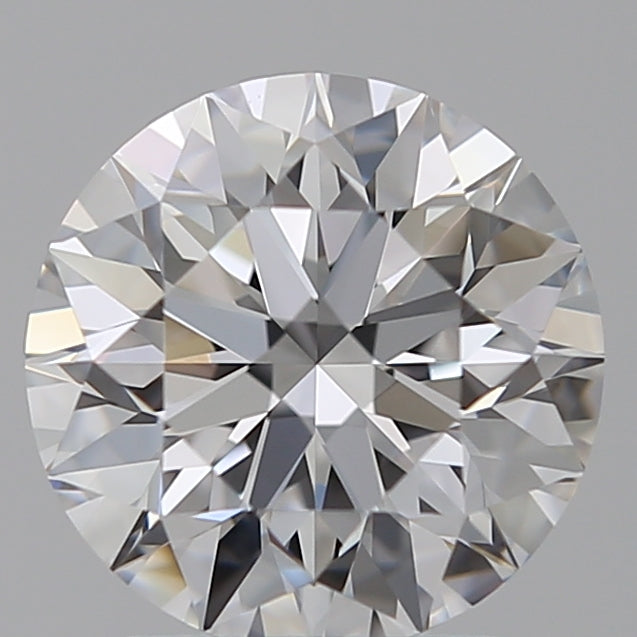 1.76 Carat Round Lab Diamond with  Cut Diamond in 14KT  view 1
