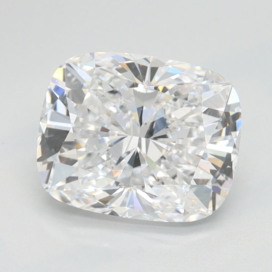 1.59 Carat Cushion Lab Diamond with  Cut Diamond in 14KT  view 1
