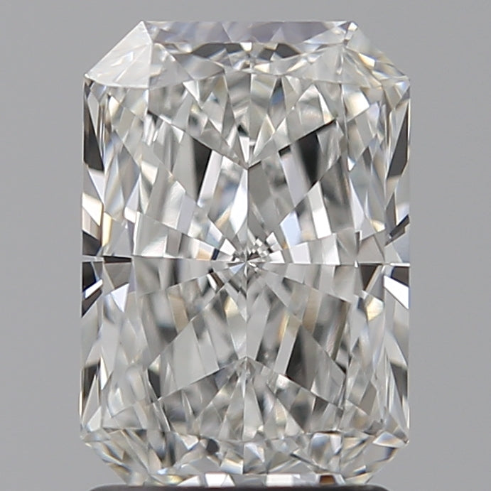 1.75 Carat Radiant Lab Diamond with  Cut Diamond in 14KT  view 1
