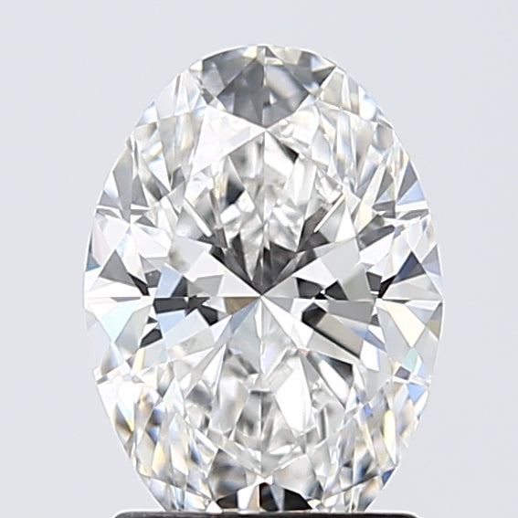 1.68 Carat Oval Lab Diamond with  Cut Diamond in 14KT  view 1
