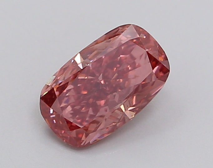 1.01 Carat Cushion Lab Diamond with  Cut Diamond in 14KT  view 1

