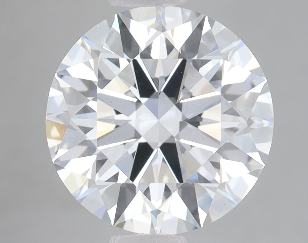 3.86 Carat Round Lab Diamond with  Cut Diamond in 14KT  view 1
