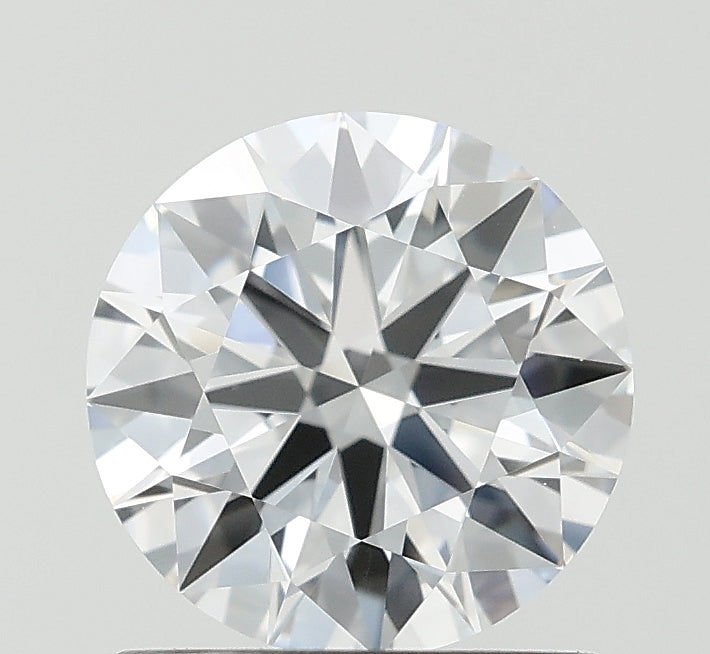 1.04 Carat Round Lab Diamond with  Cut Diamond in 14KT  view 1
