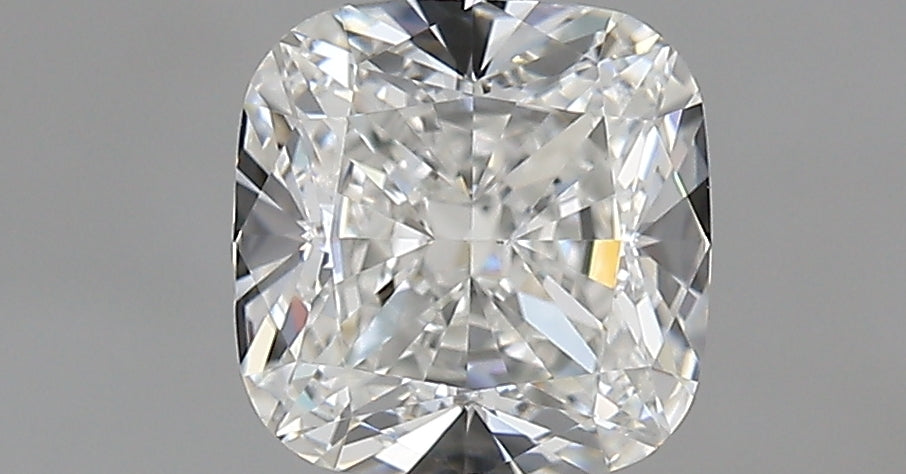 1.32 Carat Cushion Natural Diamond with  Cut Diamond in 14KT  view 1
