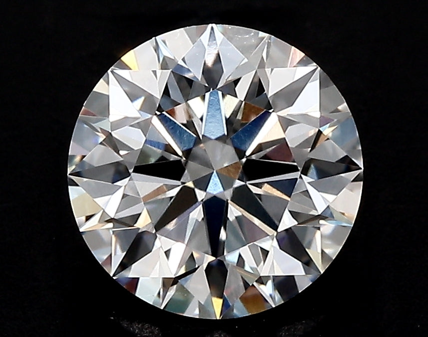 1.19 Carat Round Lab Diamond with  Cut Diamond in 14KT  view 1
