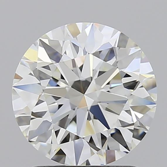1.56 Carat Round Lab Diamond with  Cut Diamond in 14KT  view 1

