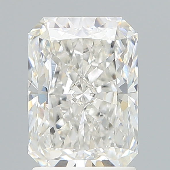 2.02 Carat Radiant Lab Diamond with  Cut Diamond in 14KT  view 1
