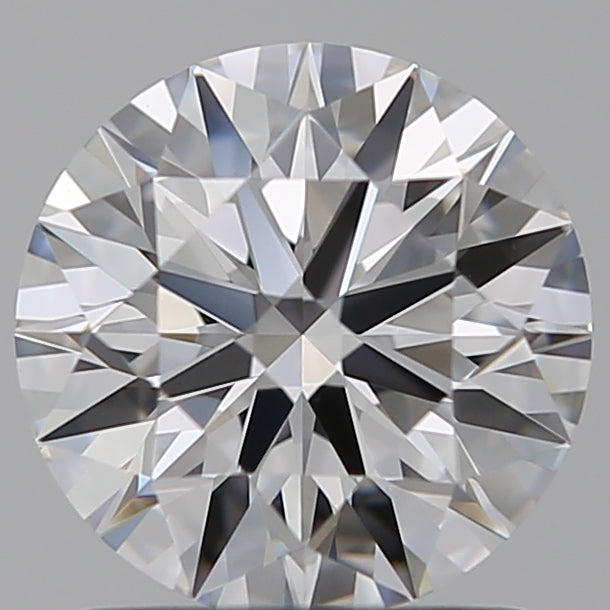 1.25 Carat Round Lab Diamond with  Cut Diamond in 14KT  view 1
