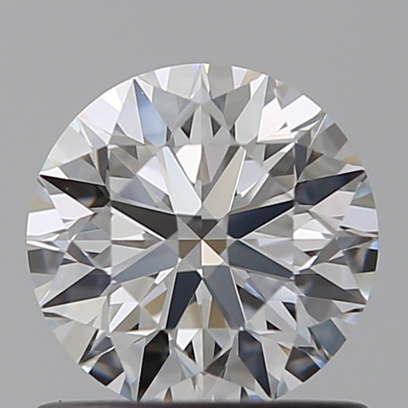 0.8 Carat Round Lab Diamond with  Cut Diamond in 14KT  view 1
