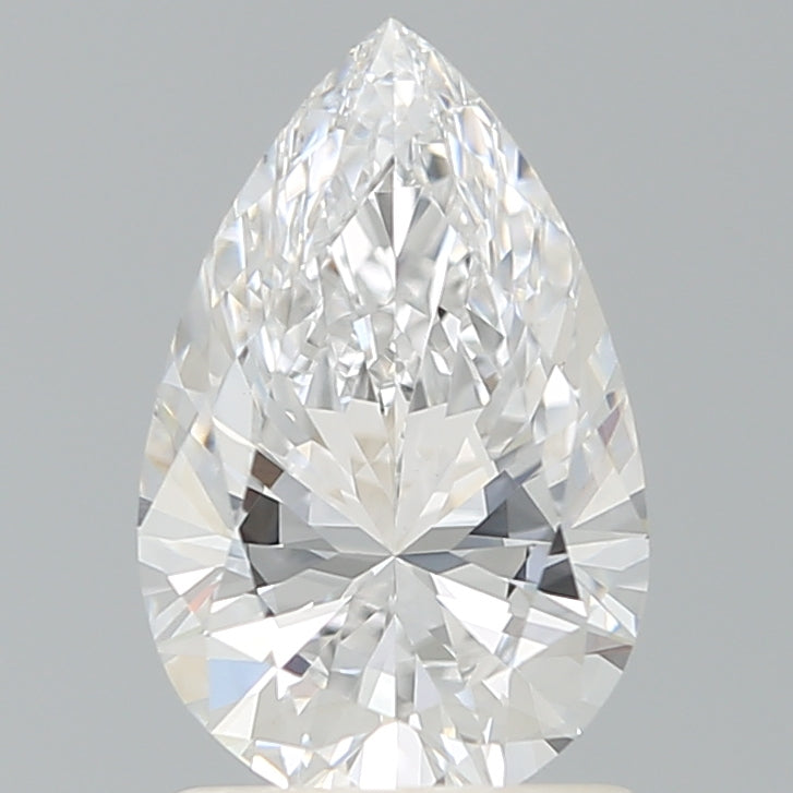 1.53 Carat Pear Lab Diamond with  Cut Diamond in 14KT  view 1
