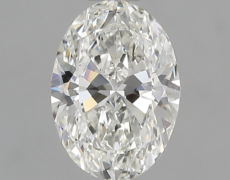 0.8 Carat Oval Natural Diamond with  Cut Diamond in 14KT  view 1
