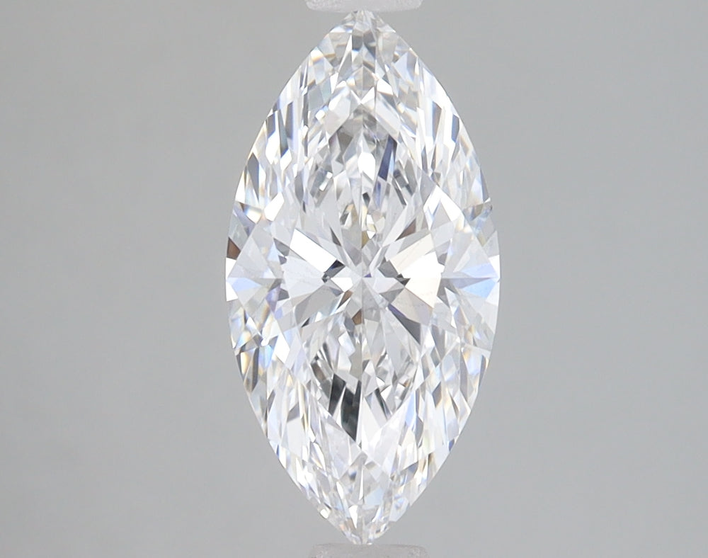 1.52 Carat Marquise Lab Diamond with  Cut Diamond in 14KT  view 1
