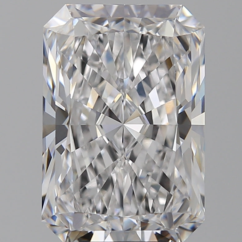 7.1 Carat Radiant Lab Diamond with  Cut Diamond in 14KT  view 1
