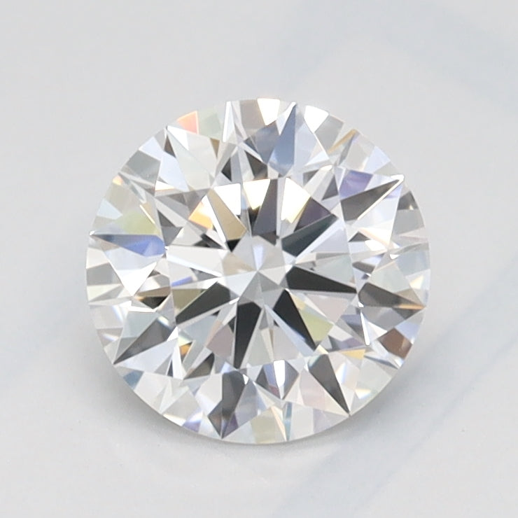 0.75 Carat Round Lab Diamond with  Cut Diamond in 14KT  view 1
