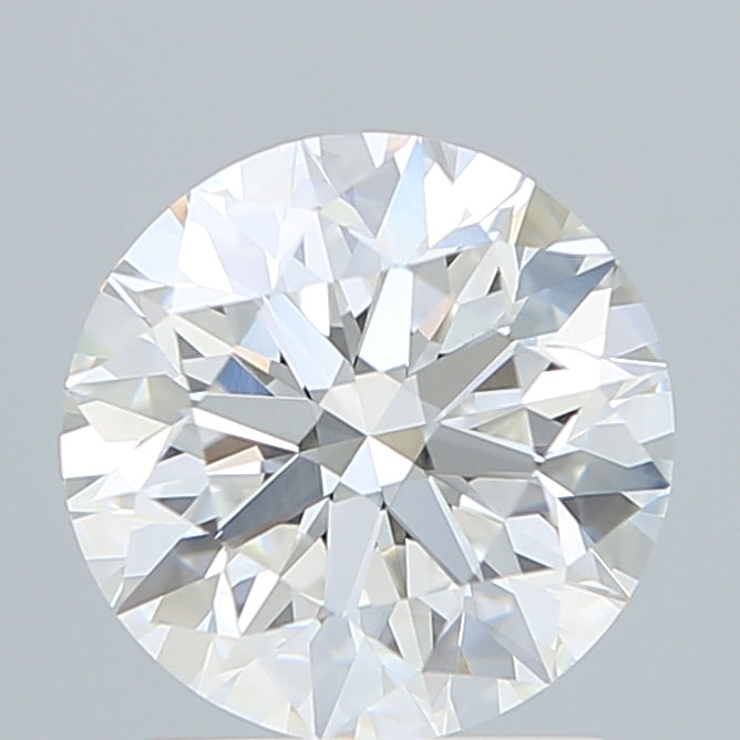 1.82 Carat Round Lab Diamond with  Cut Diamond in 14KT  view 1

