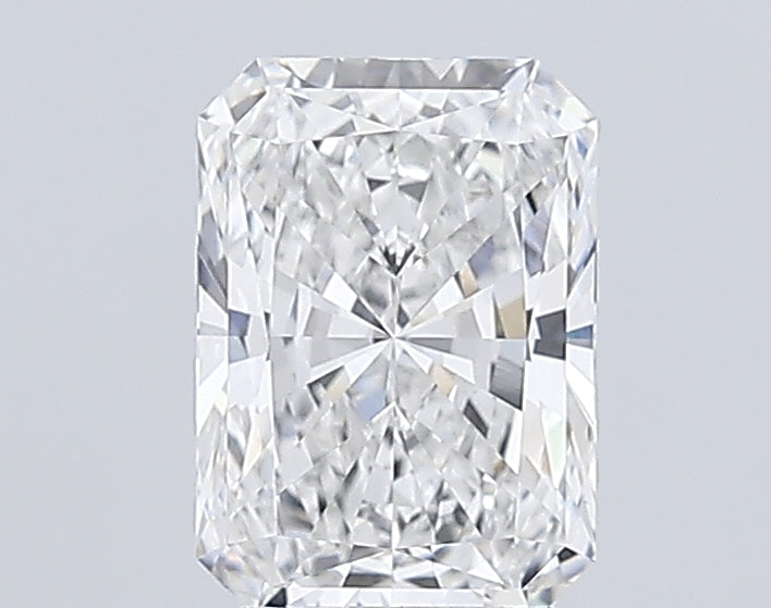 3.02 Carat Radiant Lab Diamond with  Cut Diamond in 14KT  view 1
