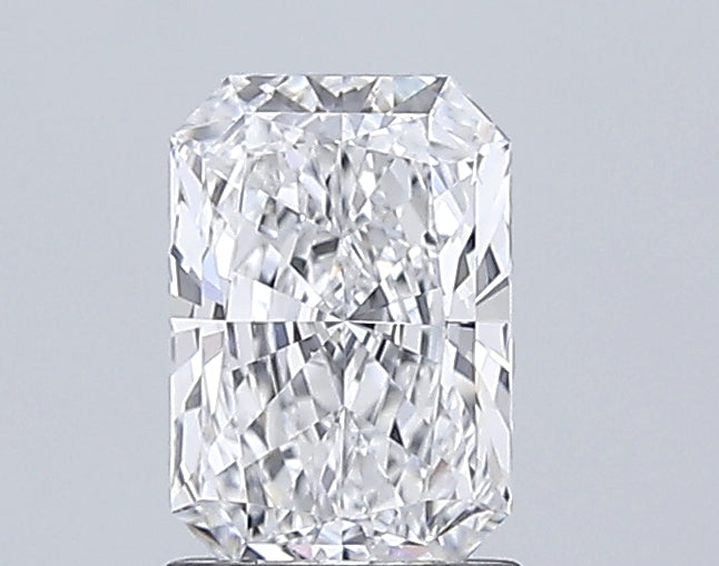 1.5 Carat Radiant Lab Diamond with  Cut Diamond in 14KT  view 1
