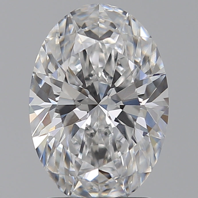 2.08 Carat Oval Lab Diamond with  Cut Diamond in 14KT  view 1
