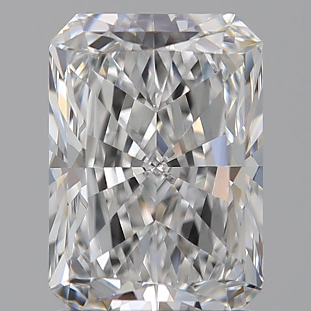 1.52 Carat Radiant Lab Diamond with  Cut Diamond in 14KT  view 1
