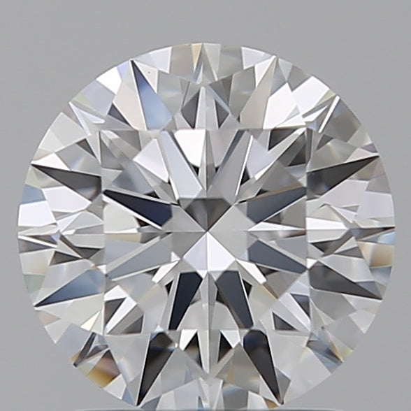 1.5 Carat Round Lab Diamond with  Cut Diamond in 14KT  view 1
