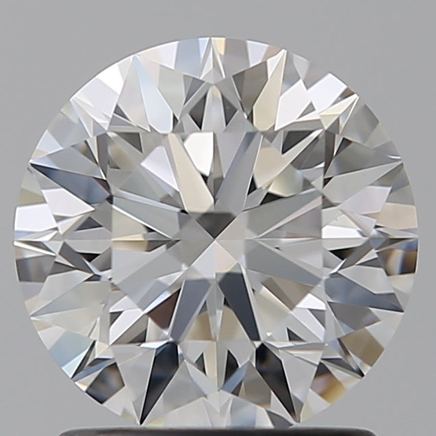 1.4 Carat Round Lab Diamond with  Cut Diamond in 14KT  view 1
