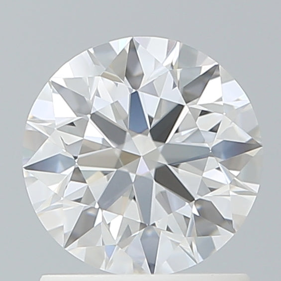 1.26 Carat Round Lab Diamond with  Cut Diamond in 14KT  view 1
