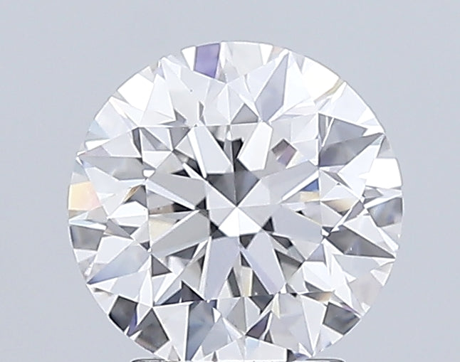 3.01 Carat Round Lab Diamond with  Cut Diamond in 14KT  view 1
