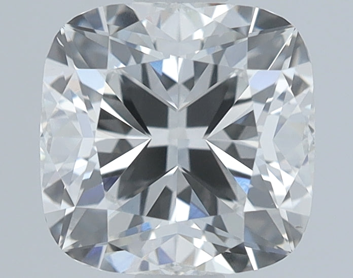 1.18 Carat Cushion Lab Diamond with  Cut Diamond in 14KT  view 1
