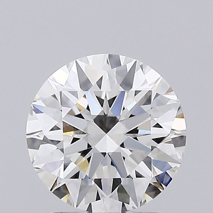 2.02 Carat Round Lab Diamond with  Cut Diamond in 14KT  view 1
