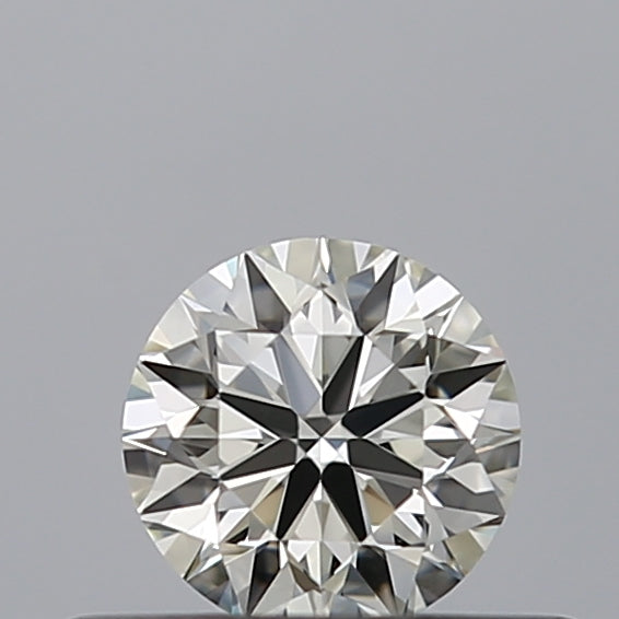 0.3 Carat Round Natural Diamond with  Cut Diamond in 14KT  view 1
