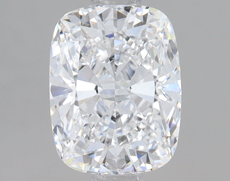 1.51 Carat Cushion Lab Diamond with  Cut Diamond in 14KT  view 1
