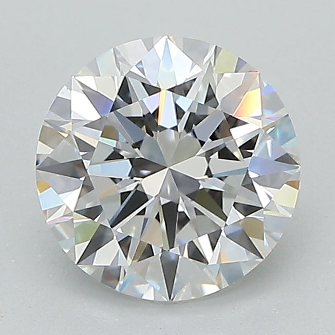 1.48 Carat Round Lab Diamond with  Cut Diamond in 14KT  view 1

