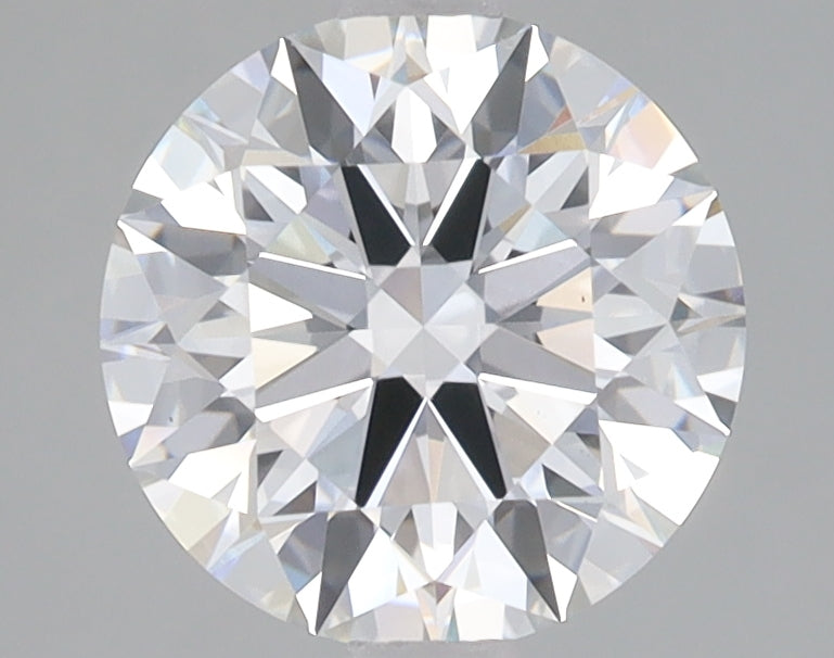 2.1 Carat Round Lab Diamond with  Cut Diamond in 14KT  view 1
