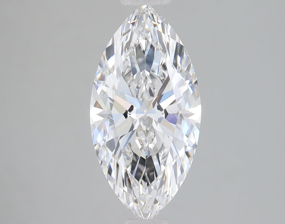 1.53 Carat Marquise Lab Diamond with  Cut Diamond in 14KT  view 1
