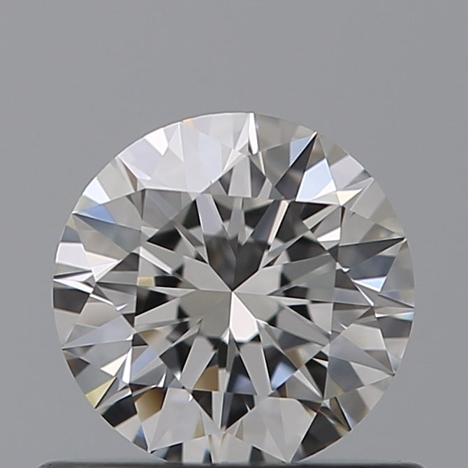 0.5 Carat Round Natural Diamond with  Cut Diamond in 14KT  view 1

