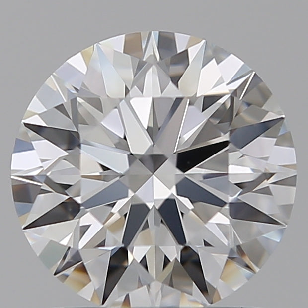 1.27 Carat Round Lab Diamond with  Cut Diamond in 14KT  view 1
