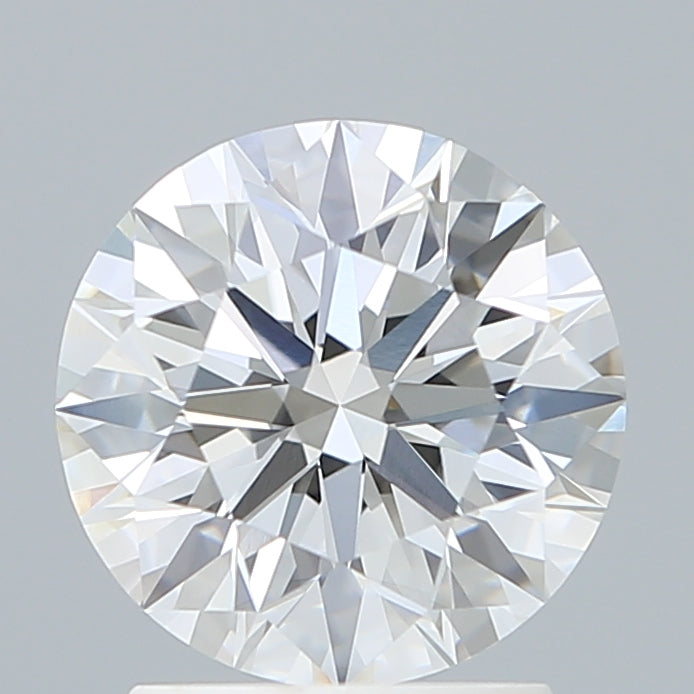 1.94 Carat Round Lab Diamond with  Cut Diamond in 14KT  view 1
