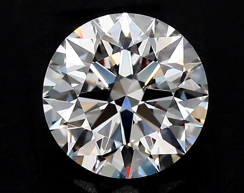1.57 Carat Round Lab Diamond with  Cut Diamond in 14KT  view 1
