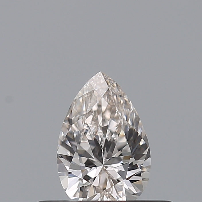 0.3 Carat Pear Natural Diamond with  Cut Diamond in 14KT  view 1
