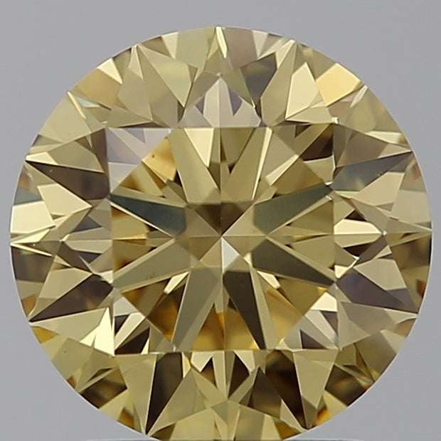 1.91 Carat Round Lab Diamond with  Cut Diamond in 14KT  view 1

