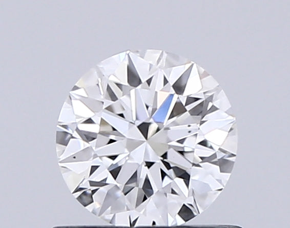 0.55 Carat Round Lab Diamond with  Cut Diamond in 14KT  view 1
