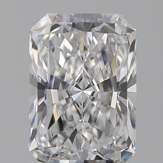 1.09 Carat Radiant Lab Diamond with  Cut Diamond in 14KT  view 1
