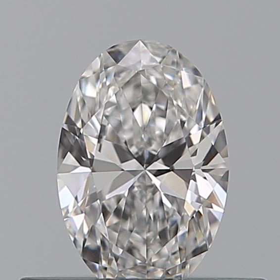 0.31 Carat Oval Natural Diamond with  Cut Diamond in 14KT  view 1
