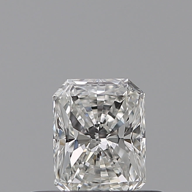 0.34 Carat Radiant Natural Diamond with  Cut Diamond in 14KT  view 1
