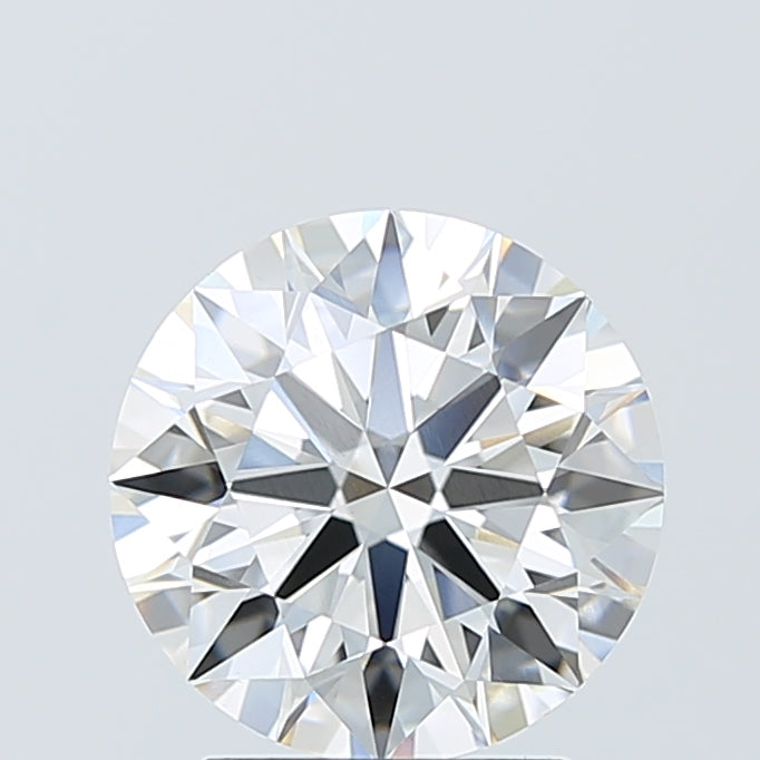 2.59 Carat Round Lab Diamond with  Cut Diamond in 14KT  view 1
